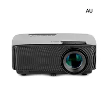 816 светодиодный проектор 1200 люмен домашний развлекательный кинотеатр для домашнего использования HD мини проектор Поддержка SD HDMI USB VGA