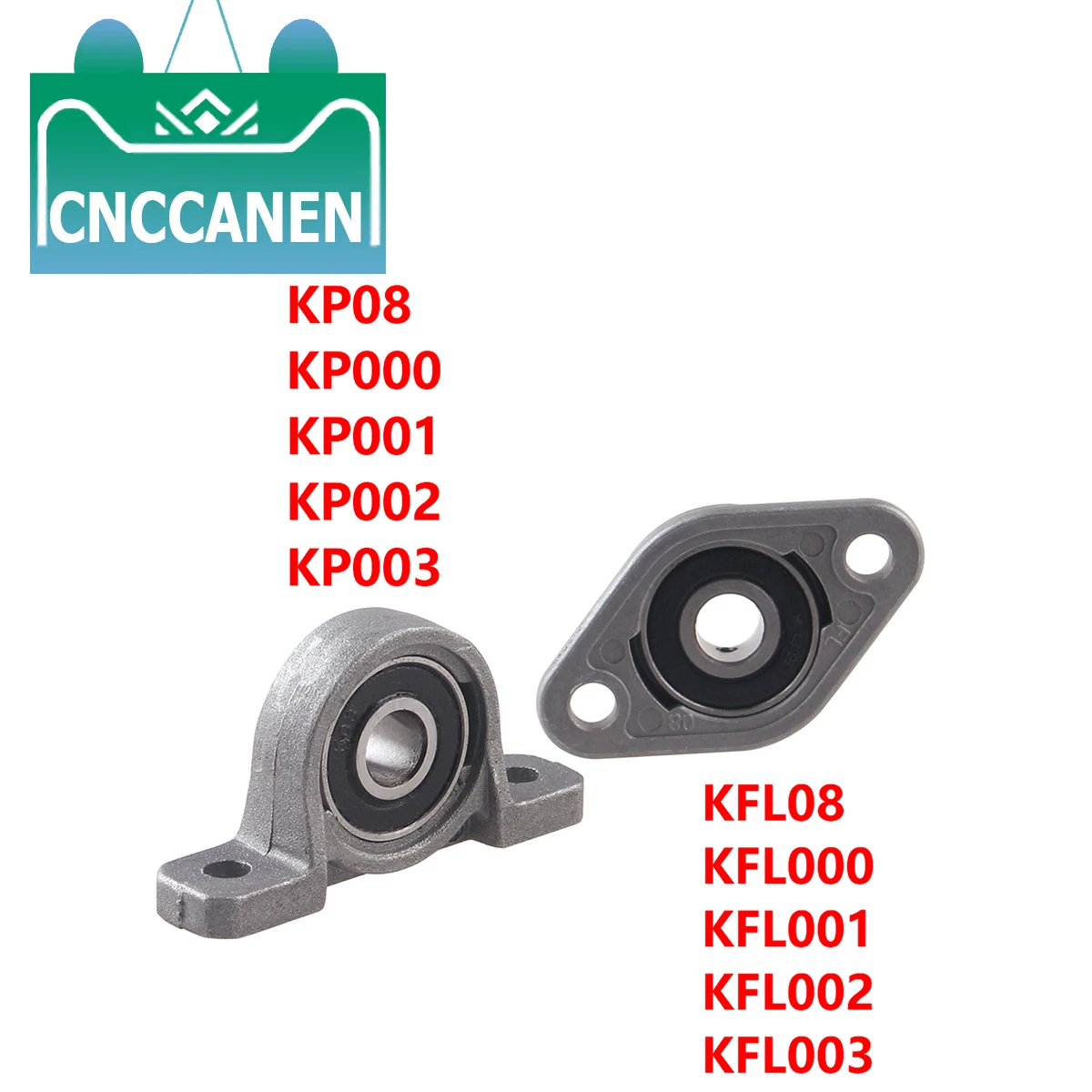 Kp08 Kp000 Kp001 Kfl08 Vertical Horizontal Zinc Alloy Mounted Bearing