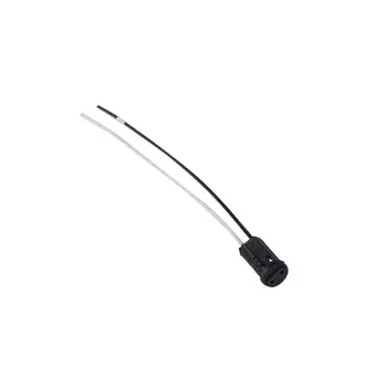 

G4 Bulb Holder Base Base Base 10Pcs Halogen Lamp with Cable 10Pcs Low Voltage Socket Wire Connector LED Light