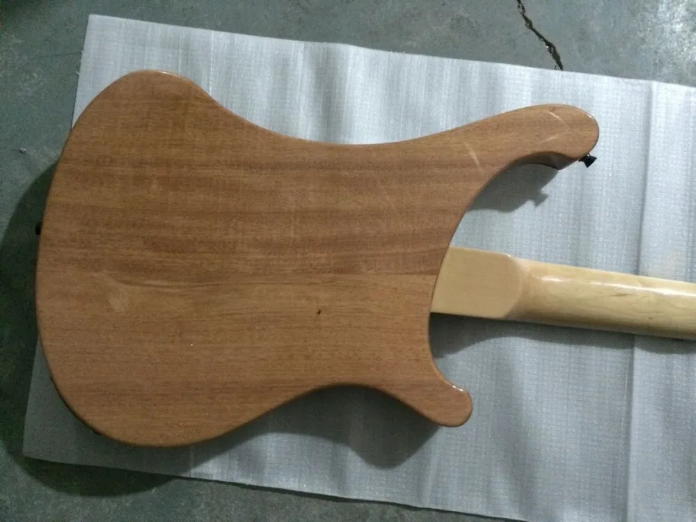 Rickenback 4 струны 4003 fireglo пользовательские бас гитара Естественная отделка Ricken бас стерео два выхода injack
