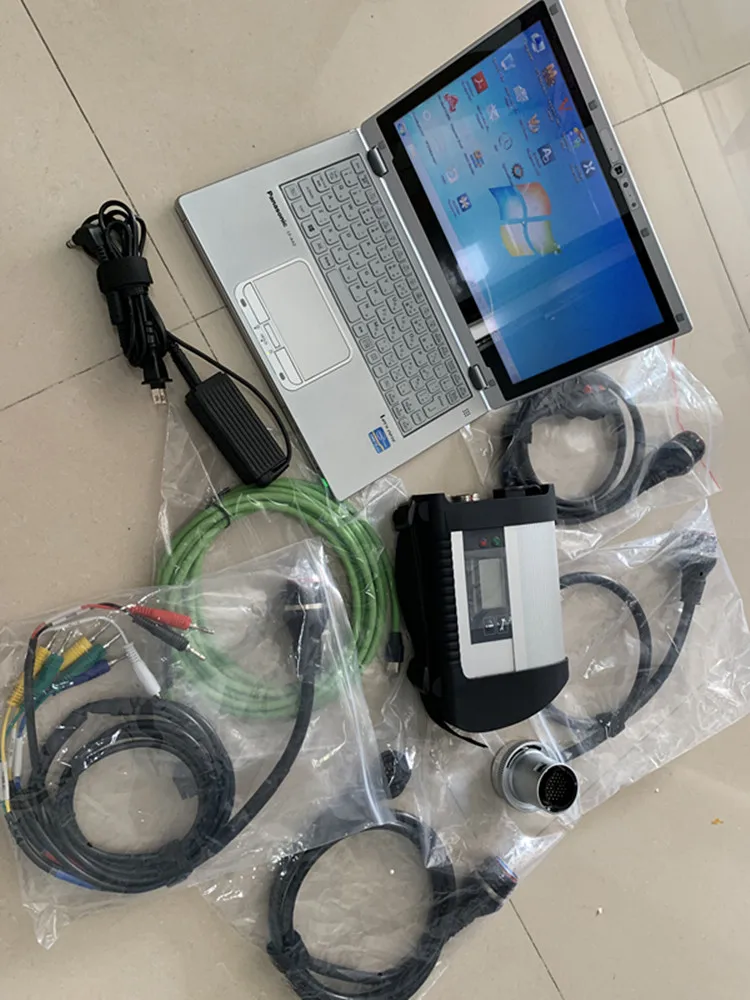 

mb star c5 full software super ssd 480gb laptop CF-AX2 touch screen i5 8g high speed diagnose scan tool best quality windows 7