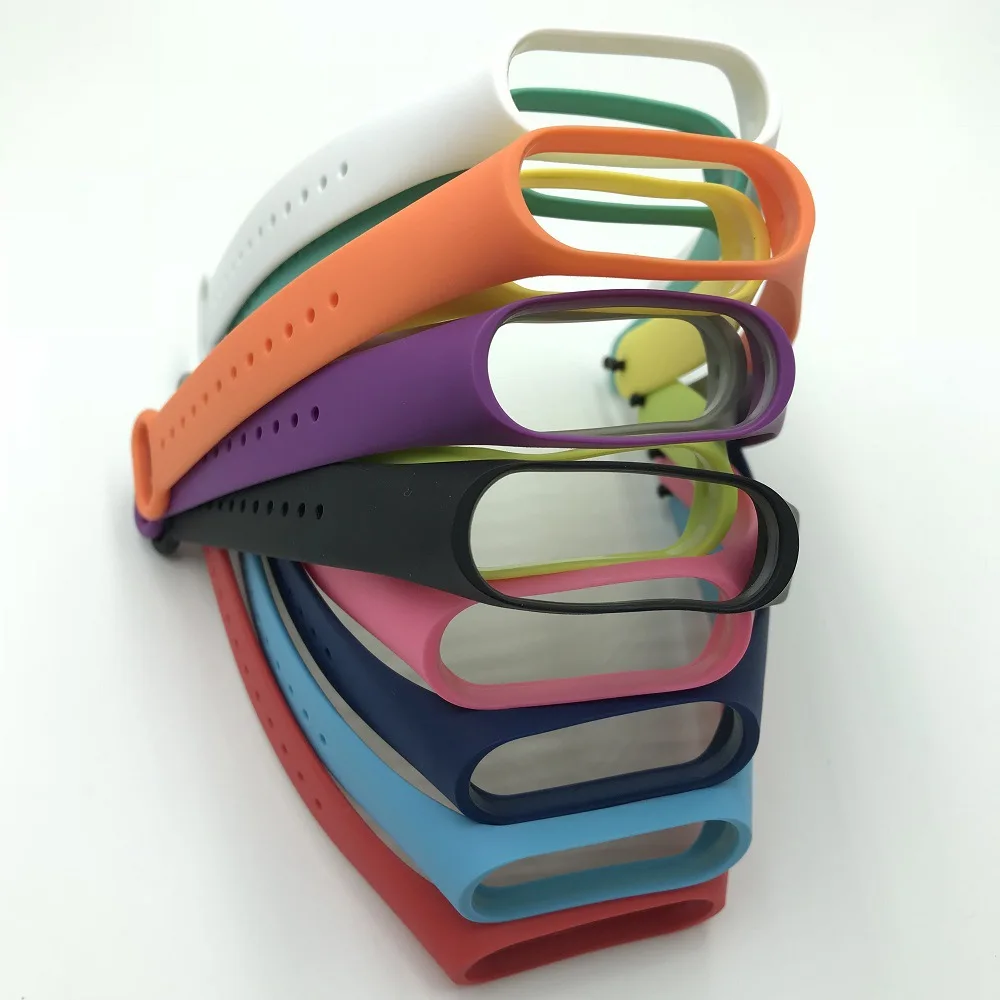 Replacement Bracelet for Xiaomi Mi Band 3 4 5 Strap Silicone Wrist Strap for Mi Band 3 4 5 Wriststrap Wristband for Miband 3 4 5