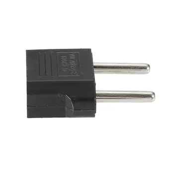 

1pc US To Euro Conversion Plug Adapter American European Travel Adapter Charger Household Practical Gadget Drop Shipping