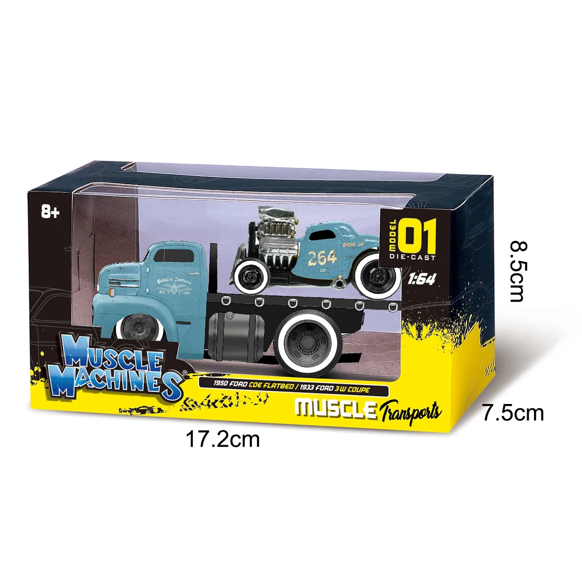 Maisto 1:64 Muscle Transports Vehicle Set Series Die Cast Collectible Hobbies Motorcycle Model Toys 6