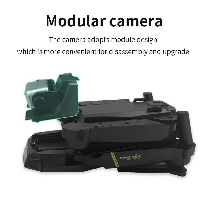 Двойной Камера GD89Pro беспилотные летательные аппараты с 4K HD видео антенной 1080P RC GD89
