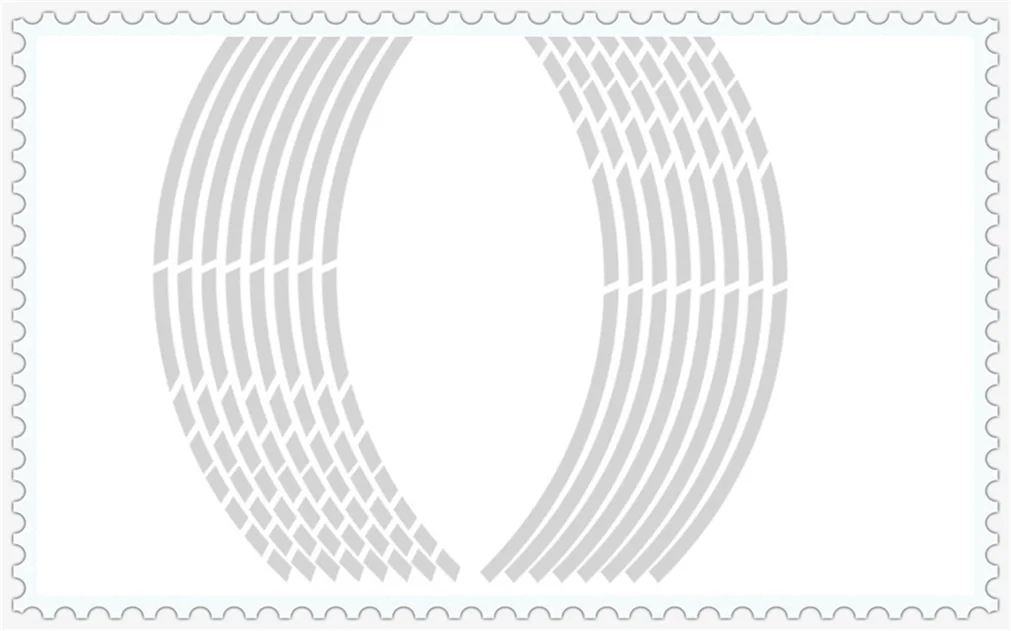 18 дюймов машинное моделирование мотоцикла стальное кольцо колеса наклейка