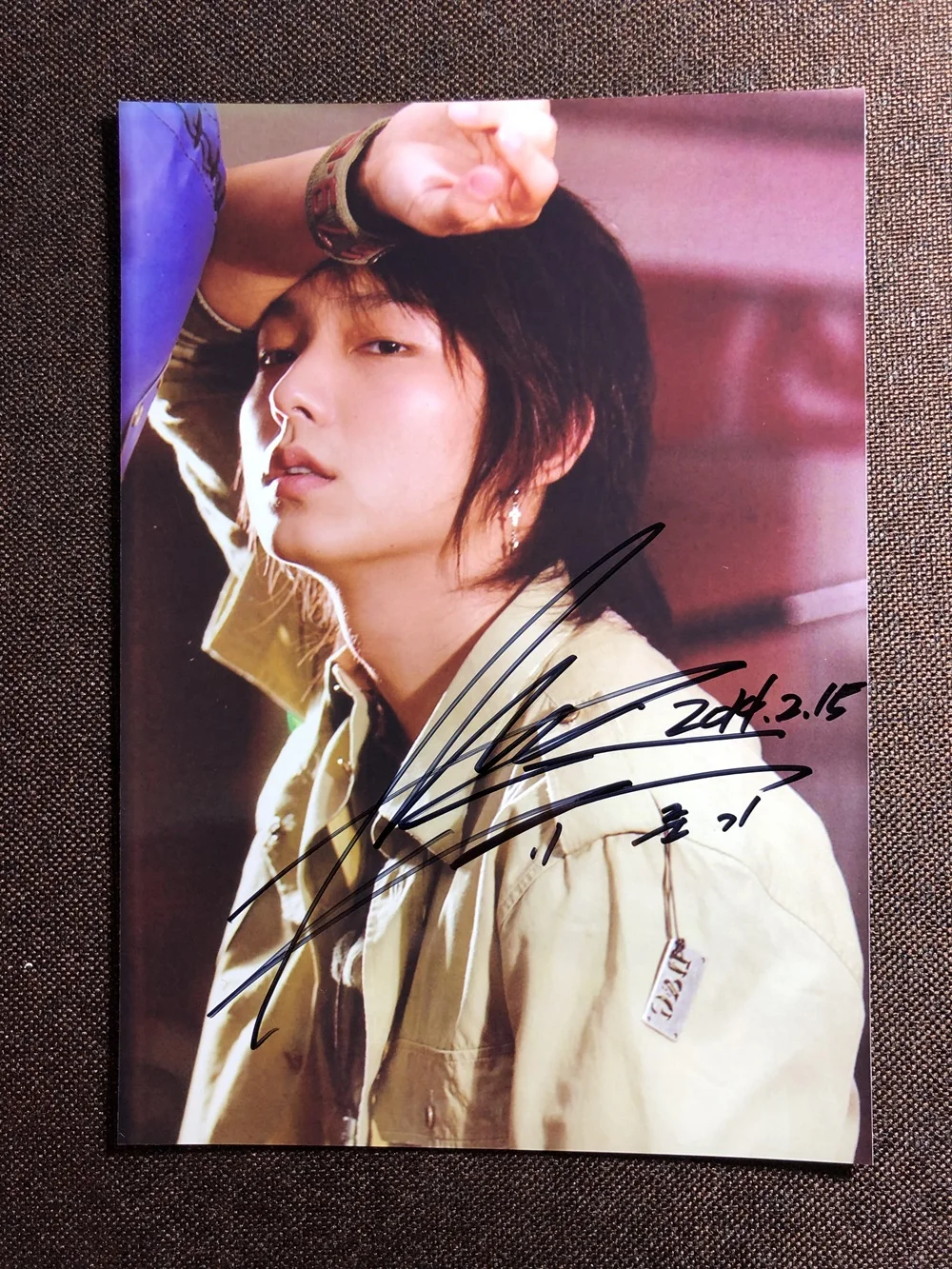 LEE JOON GI Joongi ли Joongi Автограф Подпись фото 5*7 K-POP 102019A