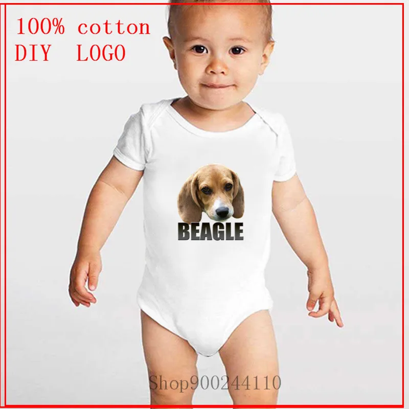 Beagle Dog Bodysuit Baby romper Body Suit Newborn Baby Summer Unisex Baby Jumpsuit Ropa de bebe Infant Sleeve - AliExpress