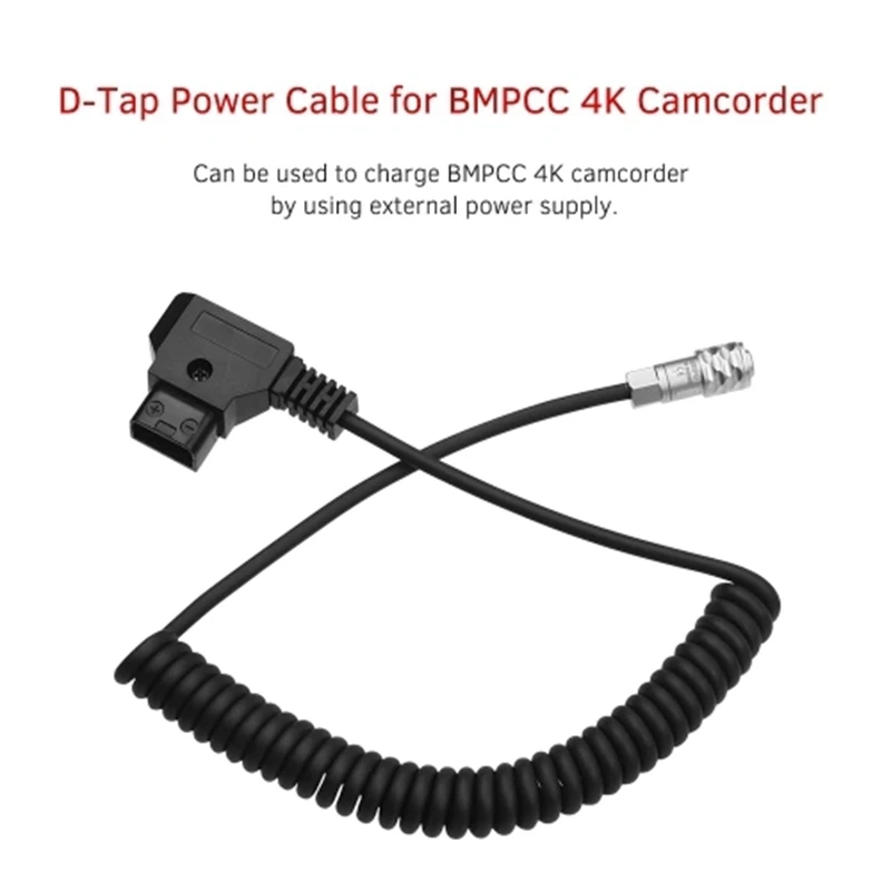 Горячая D-Tap для BMPCC 4K 2 булавки блокировки Мощность кабель для карманных видеокамер Blackmagic Кино Камера 4K для sony V-Mount Anton Bauer Gold Mount B