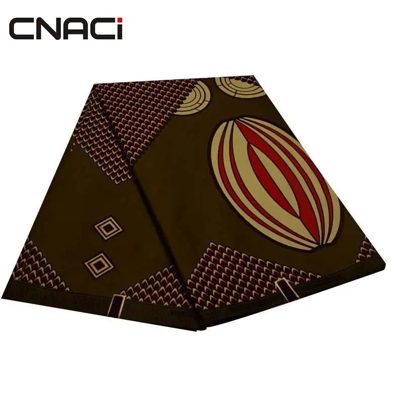 CNACI настоящая восковая африканская ткань Анкара Новая мода настоящая Настоящая Африканская ткань с восковой печатью печатная ткань Анкара тиссу африканская ткань для свадьбы