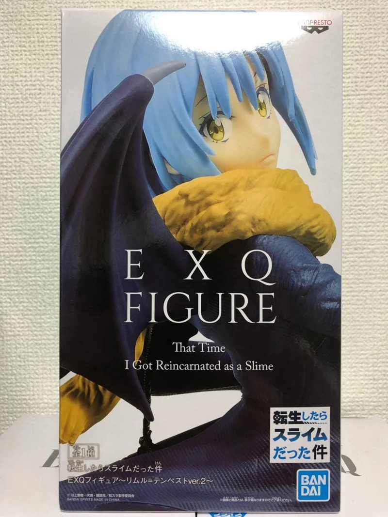 

WSTXBD BANPRESTO That Time I Got Reincarnated as a Slime EXQ RIMURU TEMPEST Action Figure Toys Figurals Model Dolls Brinquedos