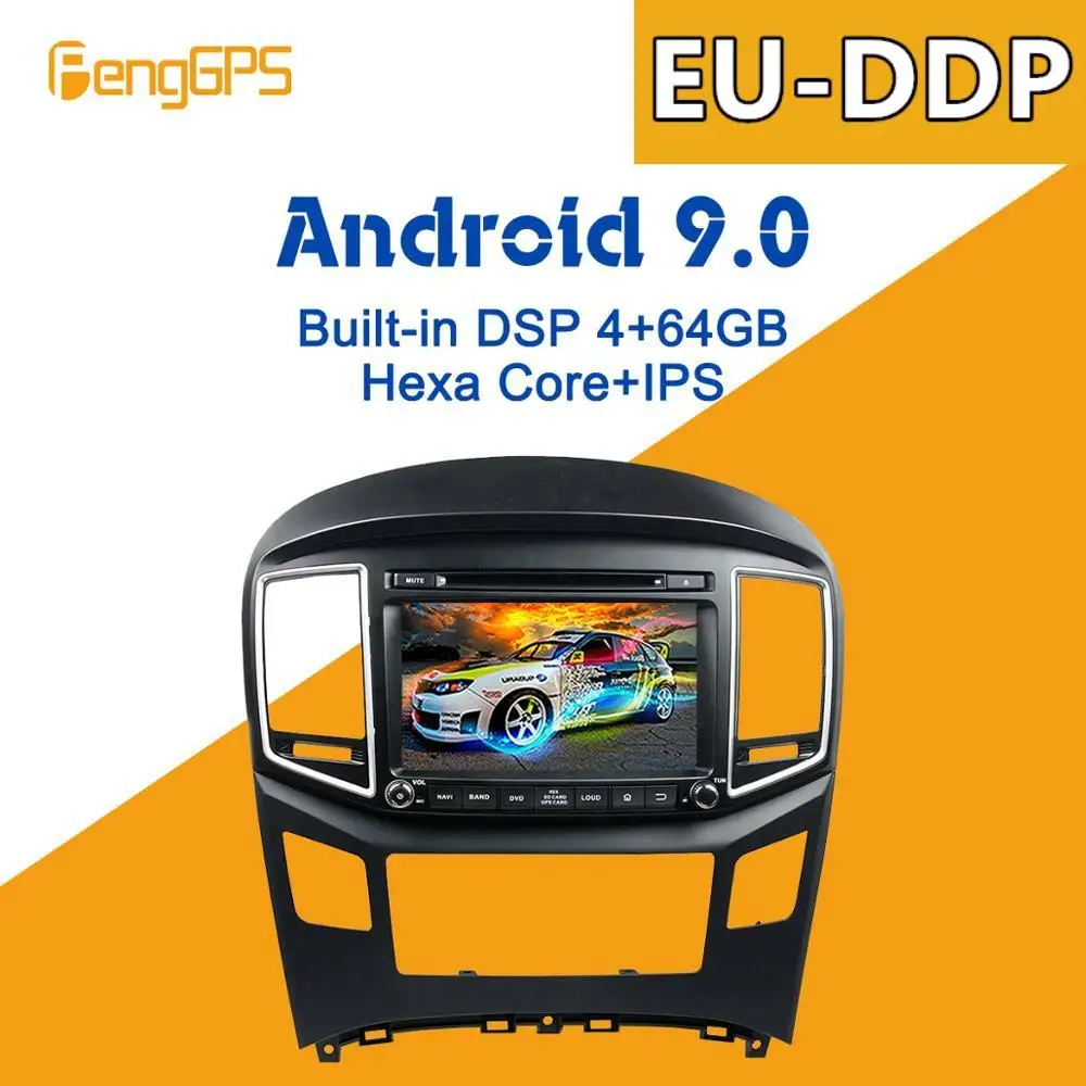 Автомобильный мультимедийный стерео-плеер Android 9 0 PX6 для Hyundai H1 Grand Starex 2015-2018