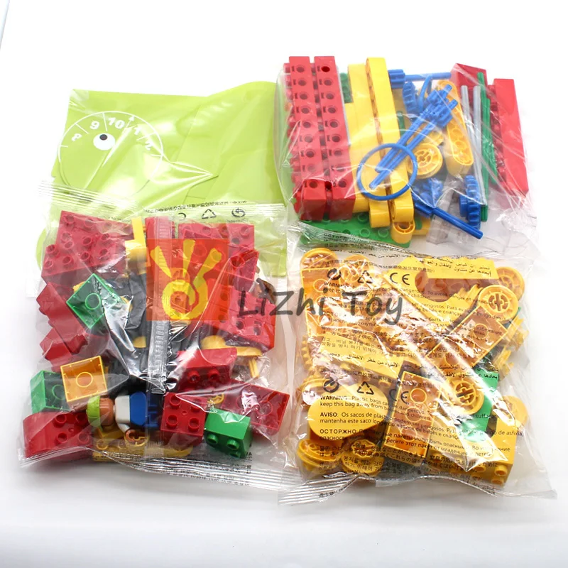MOC совместим со всеми брендами Duplo 9656 строительные блоки для частиц Обучающие