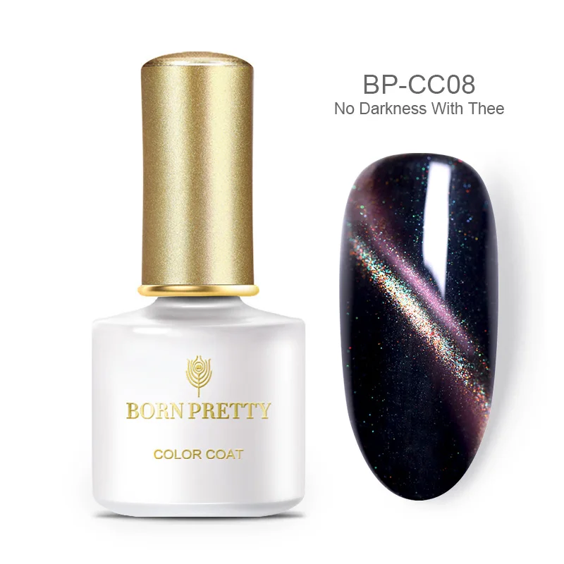 BORN PRETTY 3D Гель-лак для ногтей кошачий глаз 6 мл Хамелеон для использования с магнитом эффект замачивания УФ Гель-лак для ногтей лак для маникюра дизайн ногтей - Цвет: BP-CC08