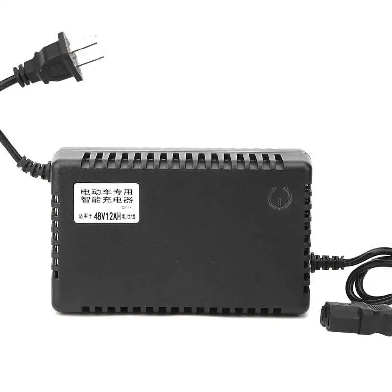48V 12AH Electric Bicycle Charger Charging Device CN 220V Accessories