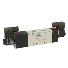 DC 12V 3 Позиция 5 Путь Пневматический электромагнитный клапан