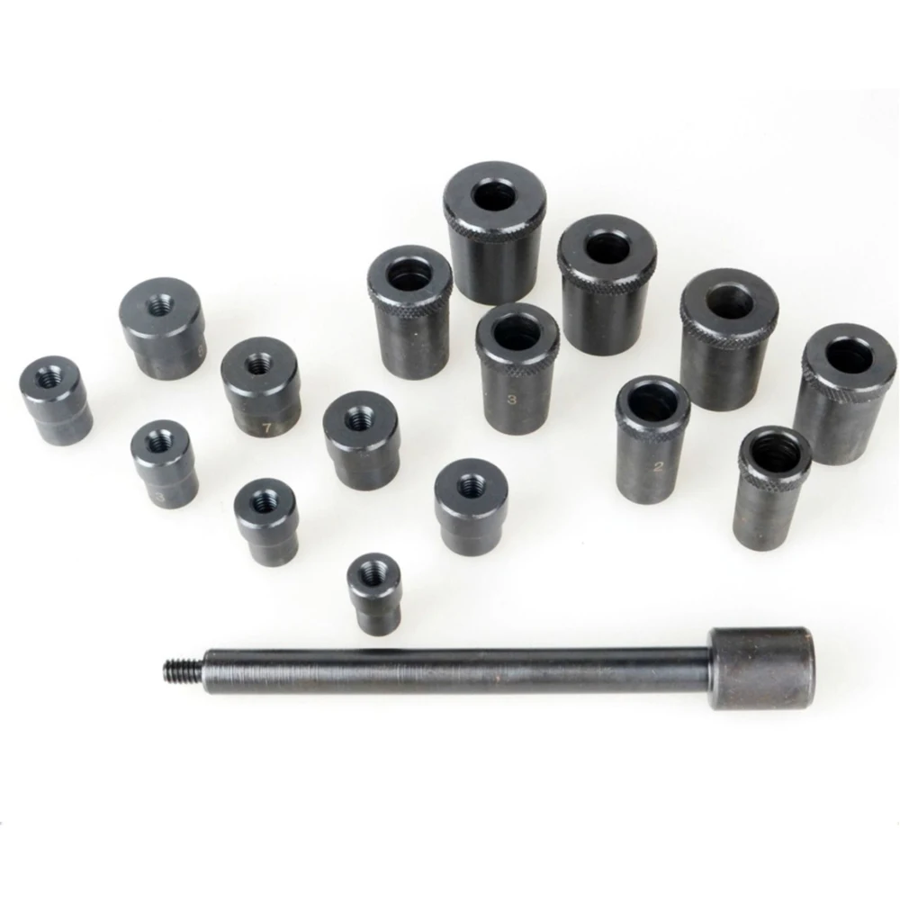  Universal 17Pcs Car Clutch Adjustment Tool Kit Car Vehicle Clutch Alignment Aligning Tools With Sto