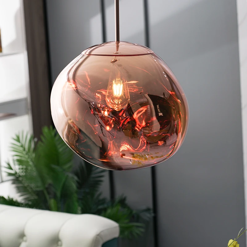Nordic LED Lava Lamp Pendant Lights For Living Room Dining Room Kitchen Restaurant  Mmodern Chandelier Ceiling Pendant Lamp