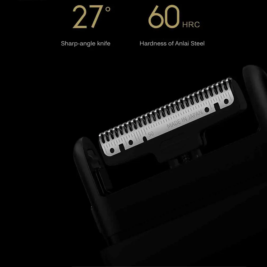 Mini Portable Full Metal Body Steel Cutter Head Type C Interface Charging Male Shaver 3