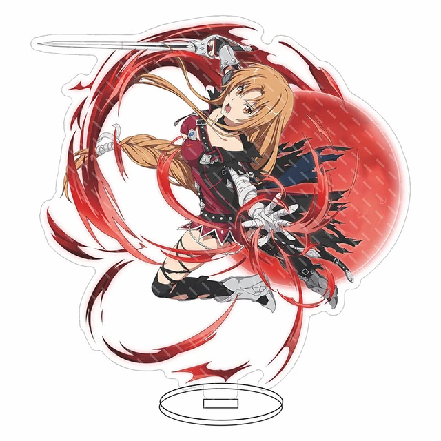 Sword Art Online Character New Model Anime Figure Double-Sided Hd Design  Acrylic Stands Model Desk Decor Prop Xmas Gift Hot Sale