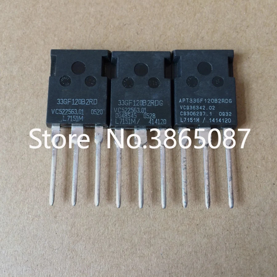 APT33GF120B2RDQ2G или APT33GF120B2RDG PLUS247 ISOPLUS247 TO-247 силовой транзистор IGBT 10 шт./лот оригинал