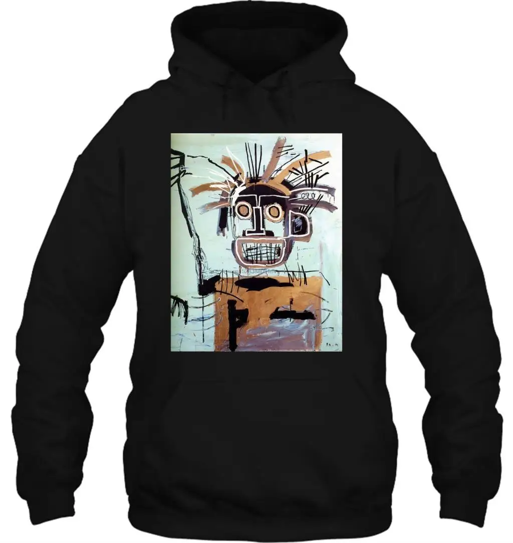 Мужская толстовка Mannen Klassieke Katoenen met Jean Michel Basquiat женская уличная одежда
