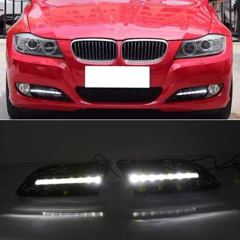 

CSCSNL 1Pair Car LED DRL Daytime Running Lights Daylight Fog lamp For BMW E90 3series 328i 320i 323i 325i 330i 2010 2011 2012