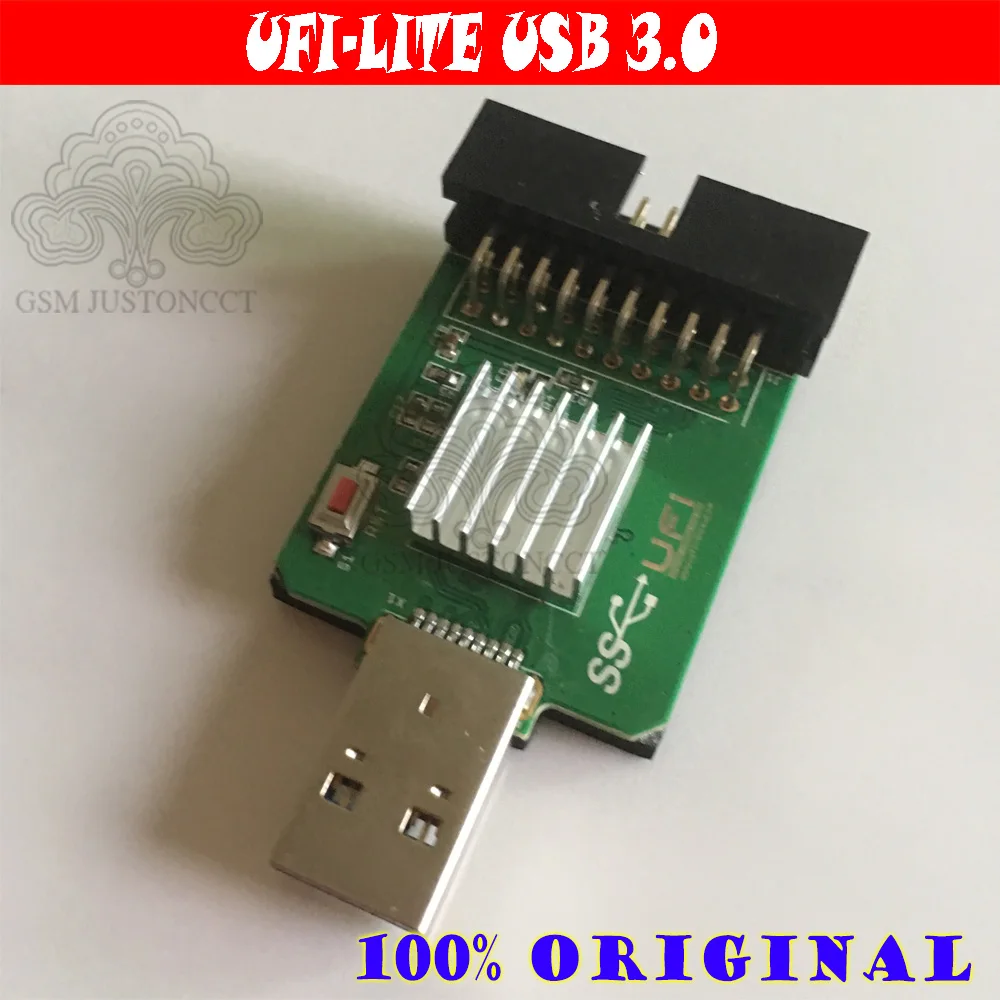Оригинальный Новый адаптер считывания eMMC gsmjustoncct/UFI Lite USB 3 0 SuperSpeed для коробки