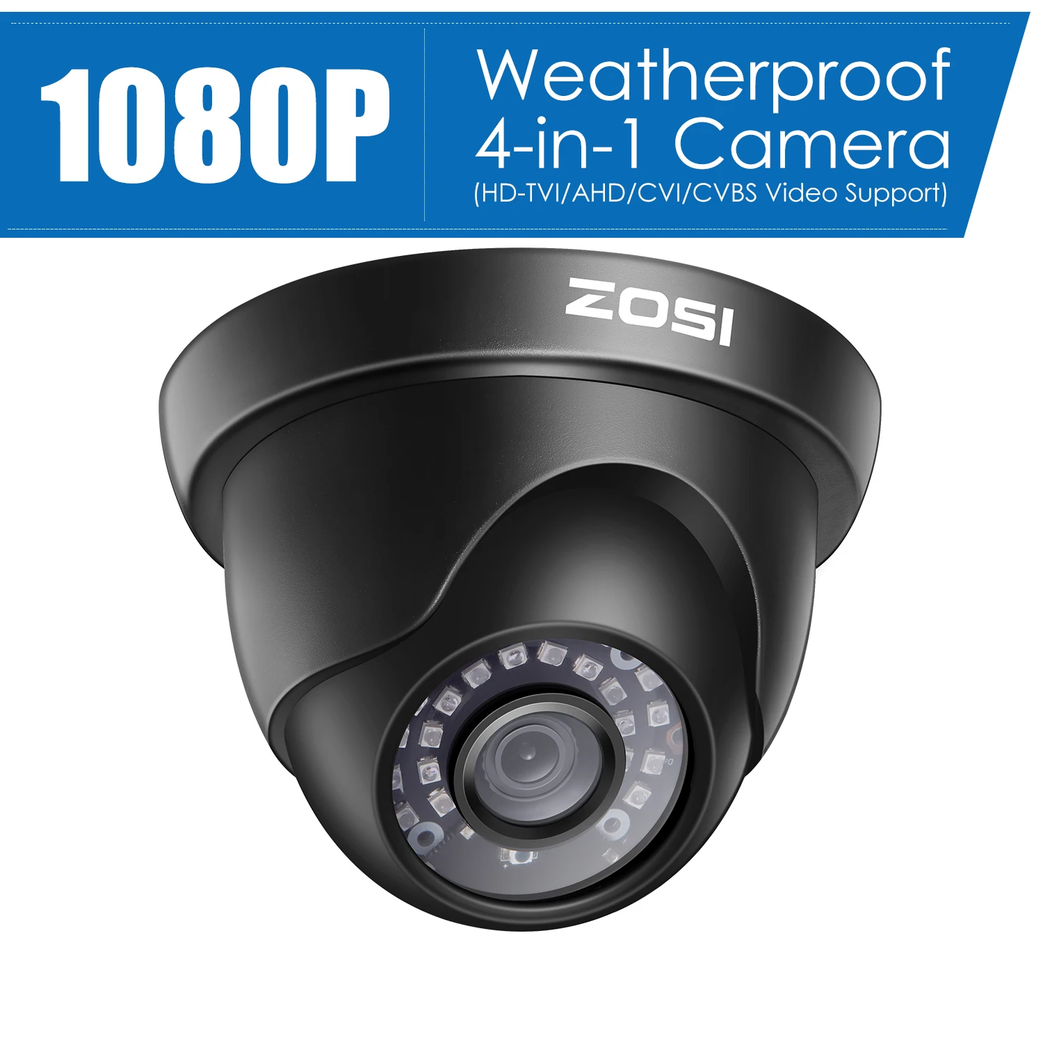 Segurança em Casa Câmera à Prova Água para Sistema de Vigilância Zosi Tvi Analógico Videcam Cctv Vídeo Nightvision Dwaterproof Dvr Kits 1080 p Ahd Cvi 2 Câmeras de vigilância