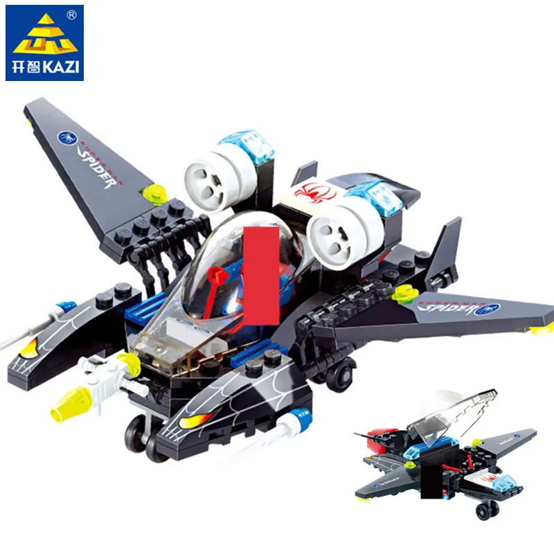 

112Pcs Super Heroes Spiderman Fighter Building Blocks Sets Figures DIY Creator LegoINGLs Bricks Educational Toys for Children