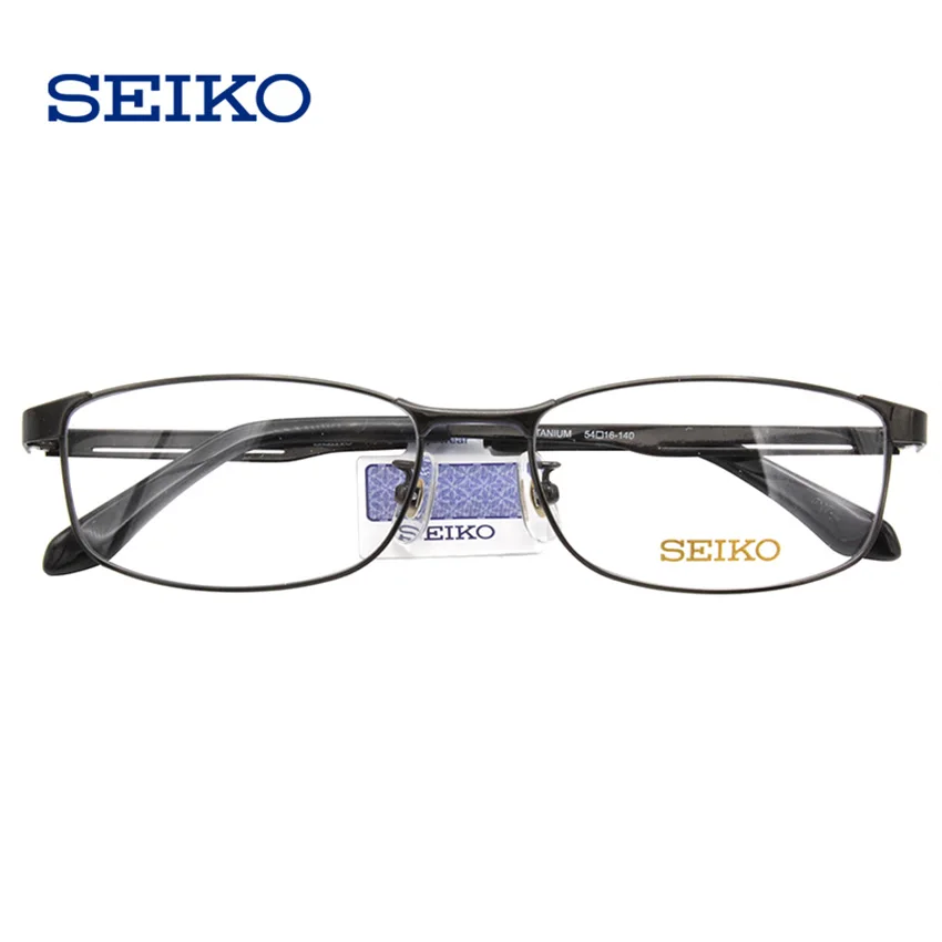 Титановые оправы для очков SEIKO титановые рецептурные мужские Оптические очки