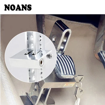 

NOANS Car Safety Tool Clutch Brake Lock Stainless Anti-theft Device For Audi a3 a4 b6 b8 b7 b5 a6 Volkswagen VW Polo Golf 4 5 7