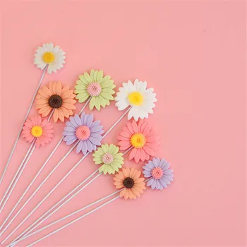 

Cake Baking Decoration Accessories 5pcs Cake Topper 5pcs/lot Resin Widget Sunflowers