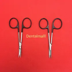 Стоматологические ножницы для офтальмологической хирургии из нержавеющей стали для косметической пластической хирургии двойные