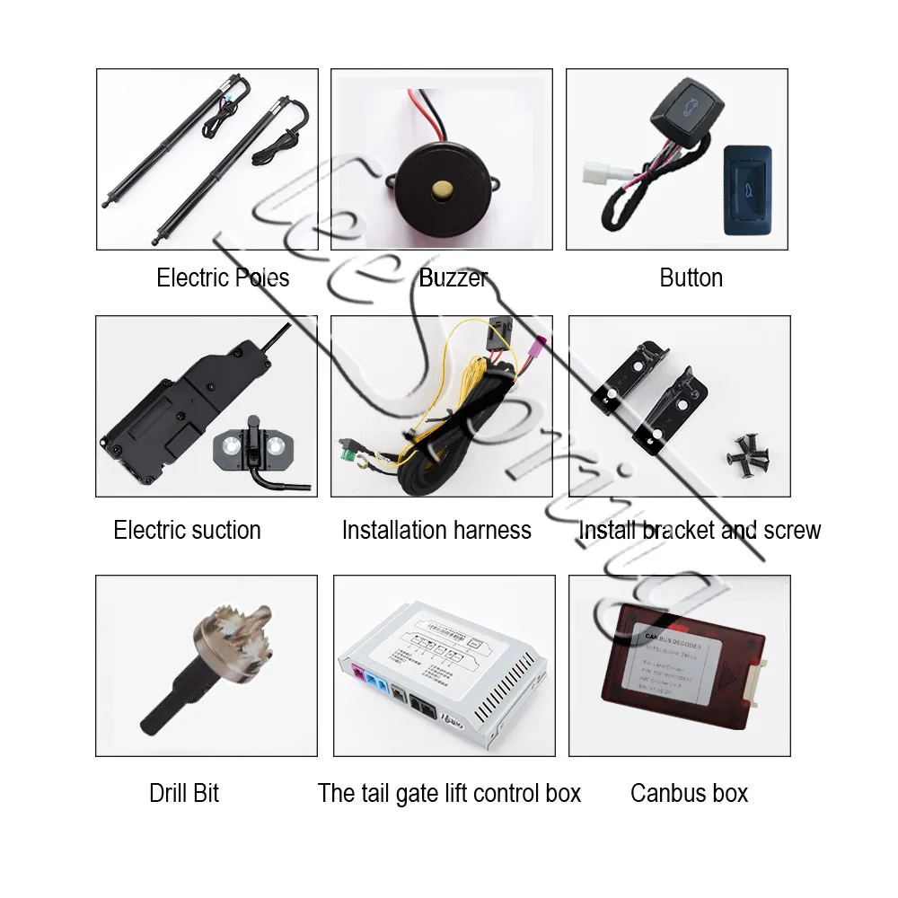 Умный Автомобильный Электрический подъемник задних ворот специально для Volkswagen VW