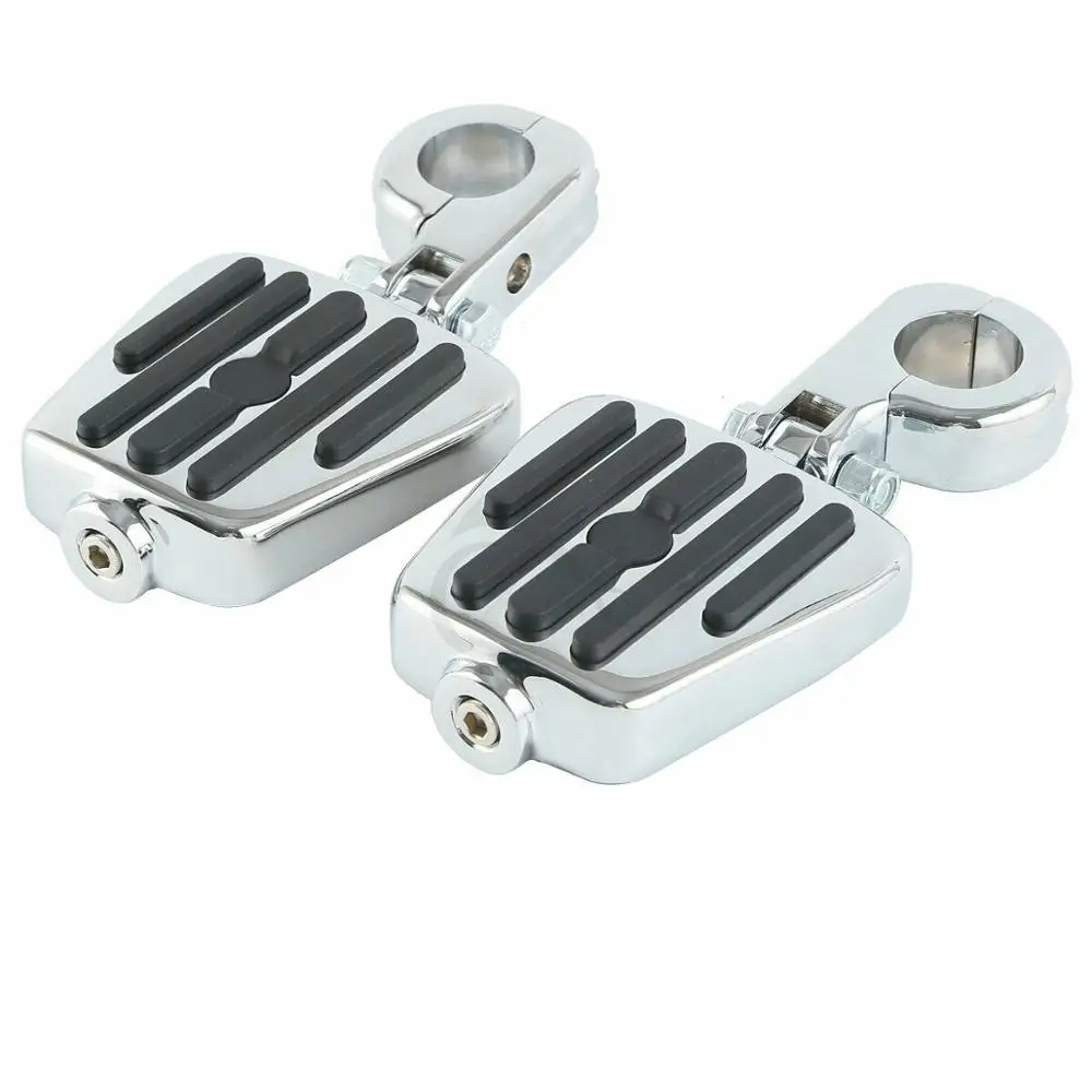 Мотоцикл 1-1/" крепление на руль для мотоцикла Crash Bar для Harley Classic Touring Road King Sportster XL 883 1200 - Цвет: Chrome