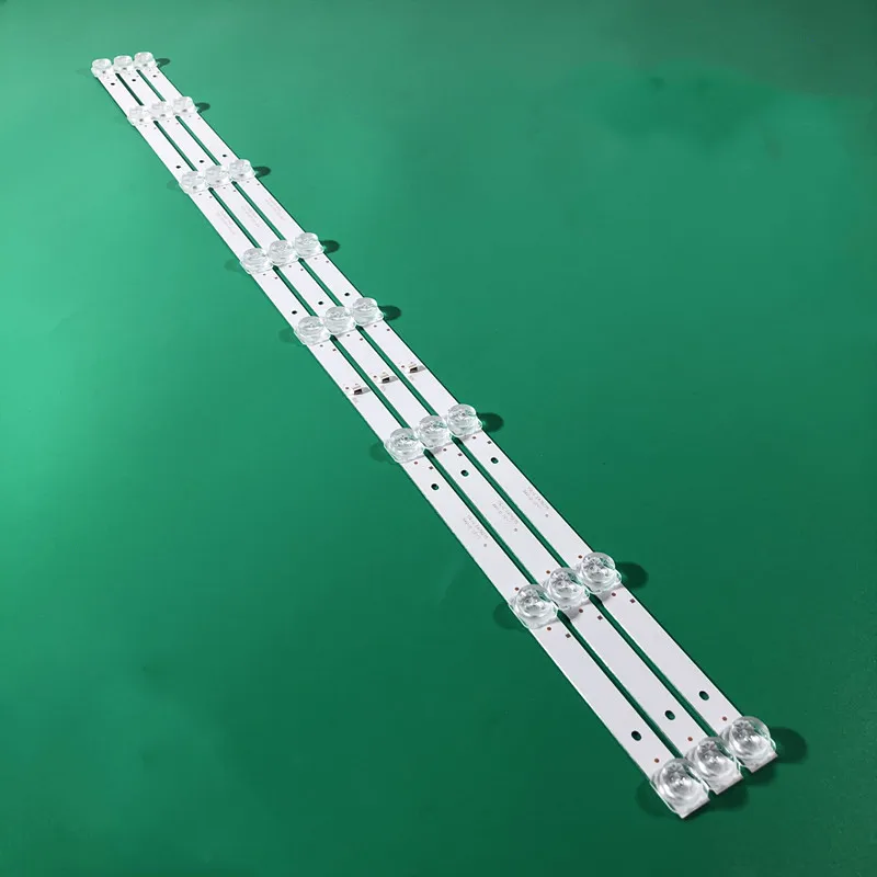 LED Backlight strip 8 Lamp CC02430D738V04 43E20 3X8 8S1P 1410 0D20 for 43LST5970 F43E8000Q PT430CT02-1 ELED46-88 | Лампы и освещение