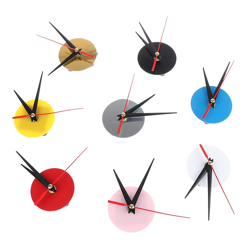1PCS DIY Silent Quartz Watch Round Wall Clock Movement Mechanism Parts Repair Replacement Need Tools Home Decor