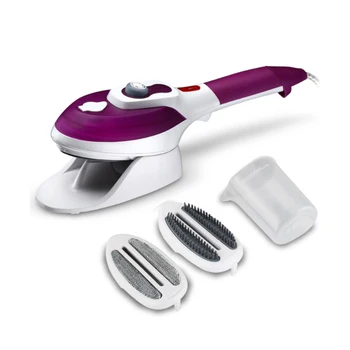 

Portable Mini Handheld Steamer Home and Travel Fabric Steamer Quick Heating Removable Water Tank Steam Ironing Clothes Tools