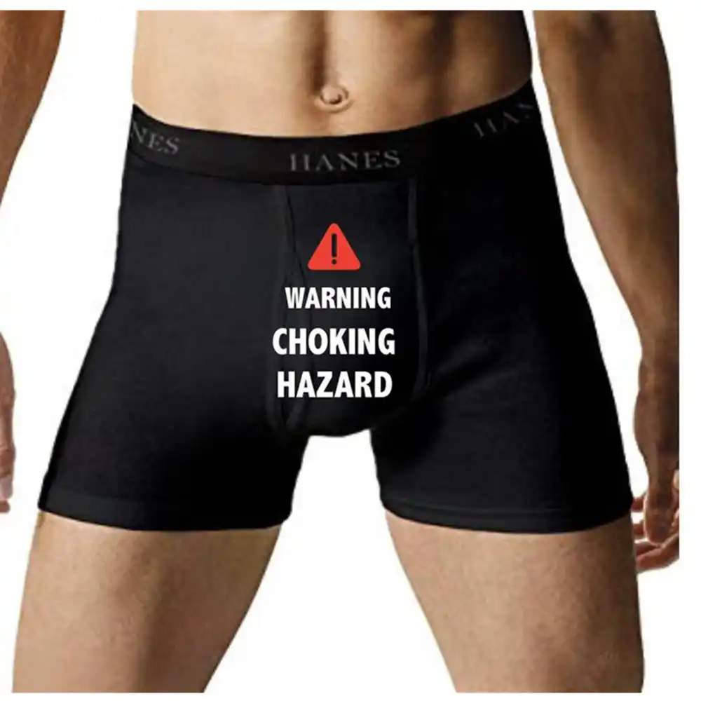 Niestandardowe męskie bawełniane bokserki własność bielizny śmieszne spodenki dla chłopaka walentynki mąż figi prezent na rocznicę ślubu