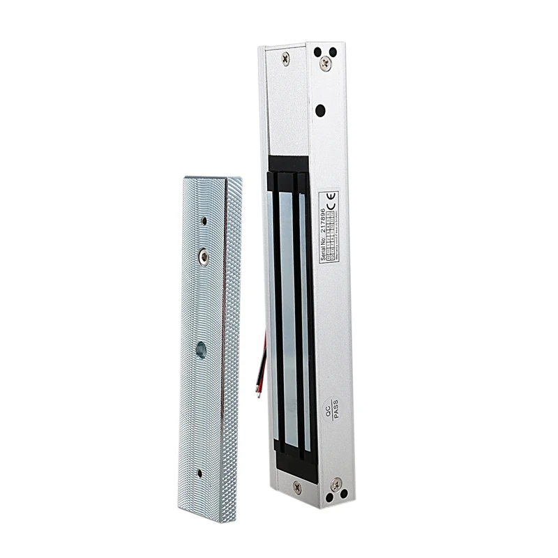 Electronic Door Lock Safurance Single Door 12V Electric Magnetic Electromagnetic Lock 280Kg(600 Lb) Magnetic Lock Access Control