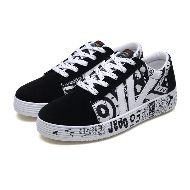 black canvas platform sneakers