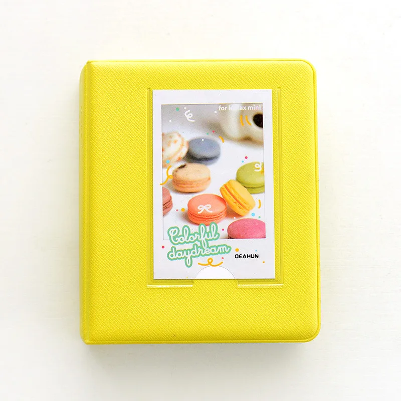 Специальное предложение,, милый мини-Альбом Polaroid карамельного цвета, фотоальбом для полароидов, 10 цветов, сортировка, белые внутренние страницы