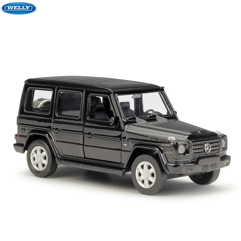 Модель автомобиля Mercedes Benz G Class WELLY 1:36 из сплава коллекционная имитация