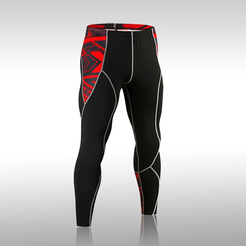 Men's Compression Pants Tights Leggings Run jogging Gym training Crossfit Bodybuilding male Bottom MMA trousers fitness pants