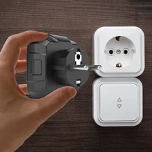 Разъем тестовый инструмент Электрическая сеть проверки неисправностей ЖК-дисплей штепсельная вилка тестовая Машина JDH99