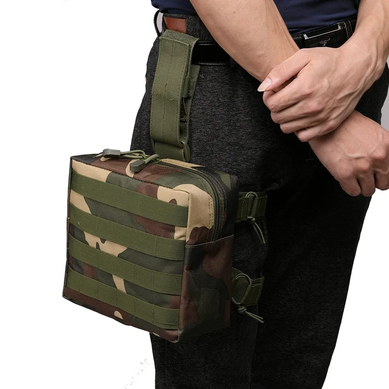 MOLLE армейская многофункциональная ножка для инструментов, для верховой езды, для альпинизма, Спортивная поясная камуфляжная тактическая ножка