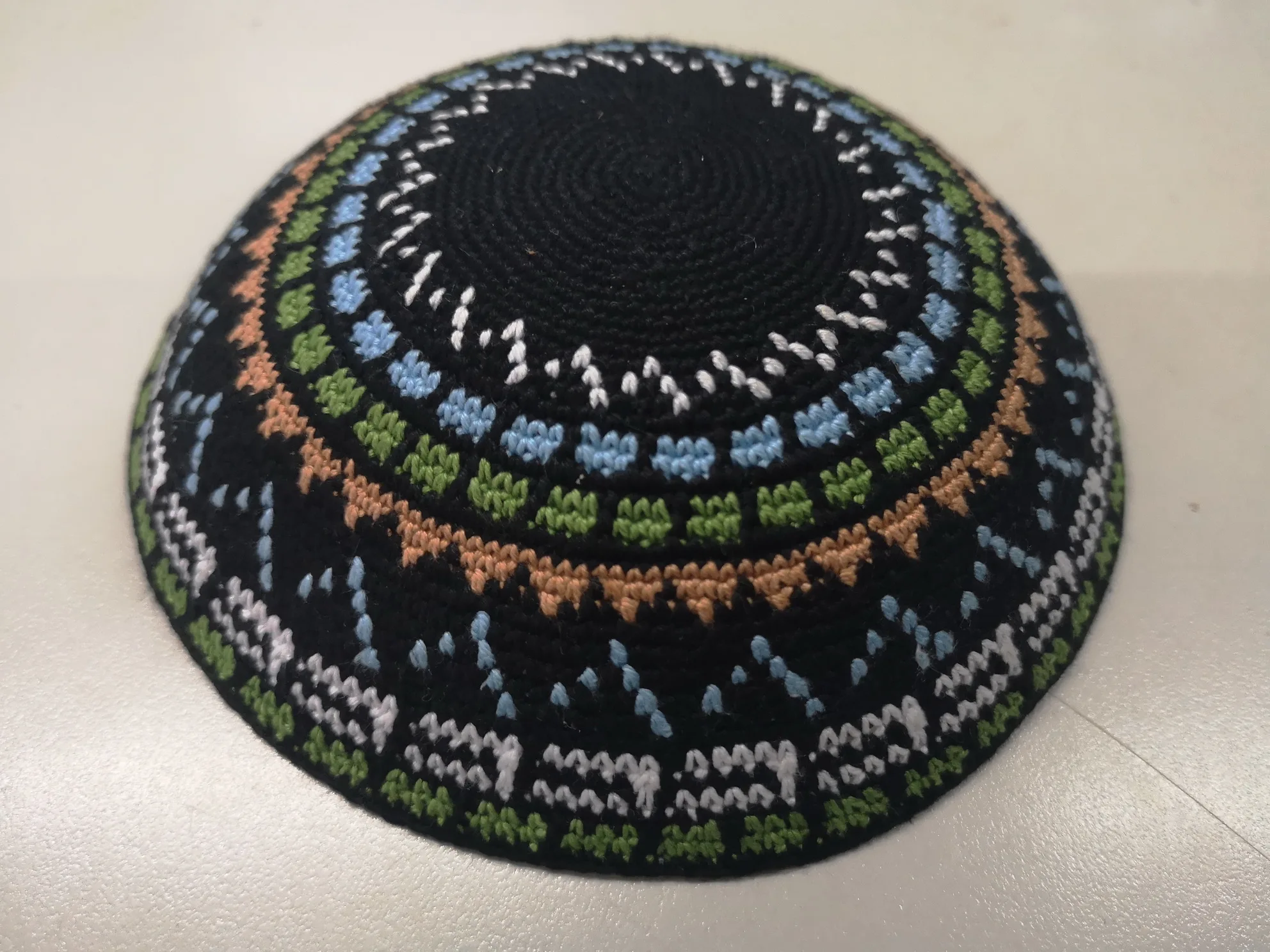 Высокое качество ручной вязки YARMULKE KIPPAH KIPPOT