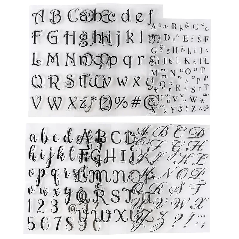 Stamps for Cookies Alphabet Letters Cake Sweet Letters Stamp Decorating Tools Fondant Embossing DIY Cutter Pastry Accessories cookie cutter baking mold cookie mould cookie printing mold fondant cutter baking decorating tools cookie maker press kit pastry cutter