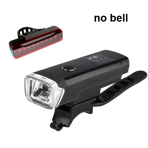 350 люмен, светильник-вспышка для велосипеда, немецкий стандарт, антибликовый индукционный велосипедный передний светильник, Перезаряжаемый USB фонарь, лампа с рожком - Цвет: black and red B